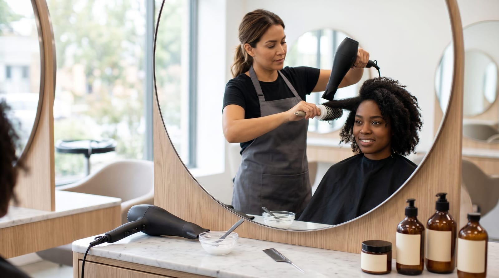 Curly Hair Blowout vs Natural Styling: Pros and Cons
