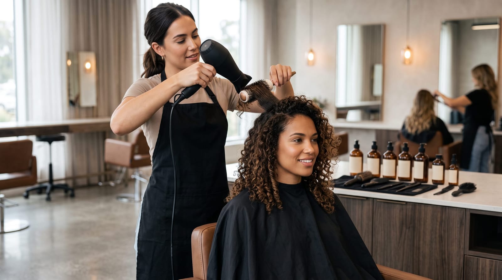 How Long Does a Professional Blowout Last on Curly Hair?