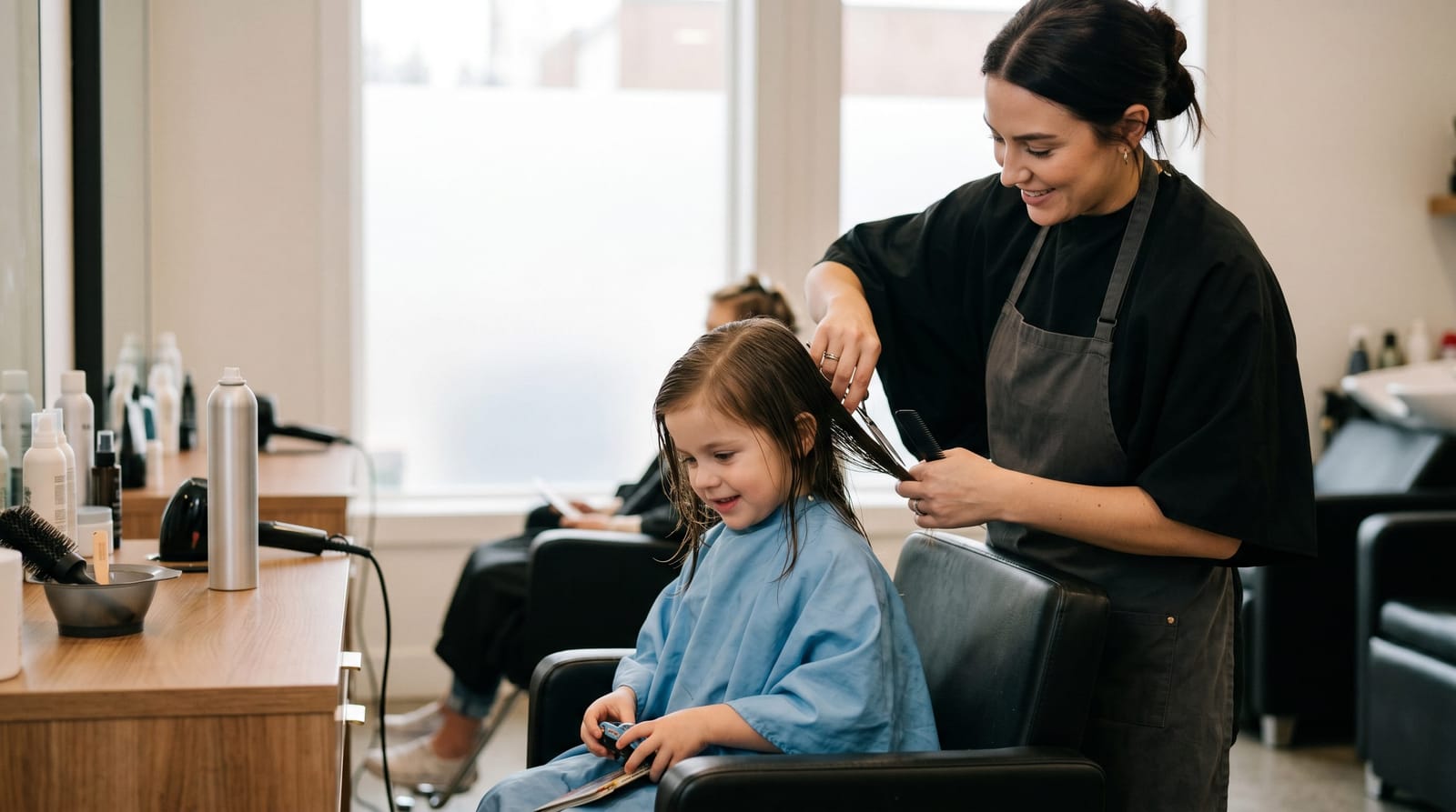 Managing Difficult Kids During Haircuts: Professional Tips
