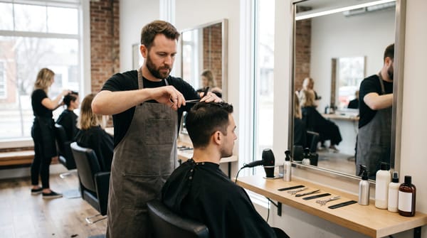 Professional Men's Haircuts vs Barbershop: Key Differences