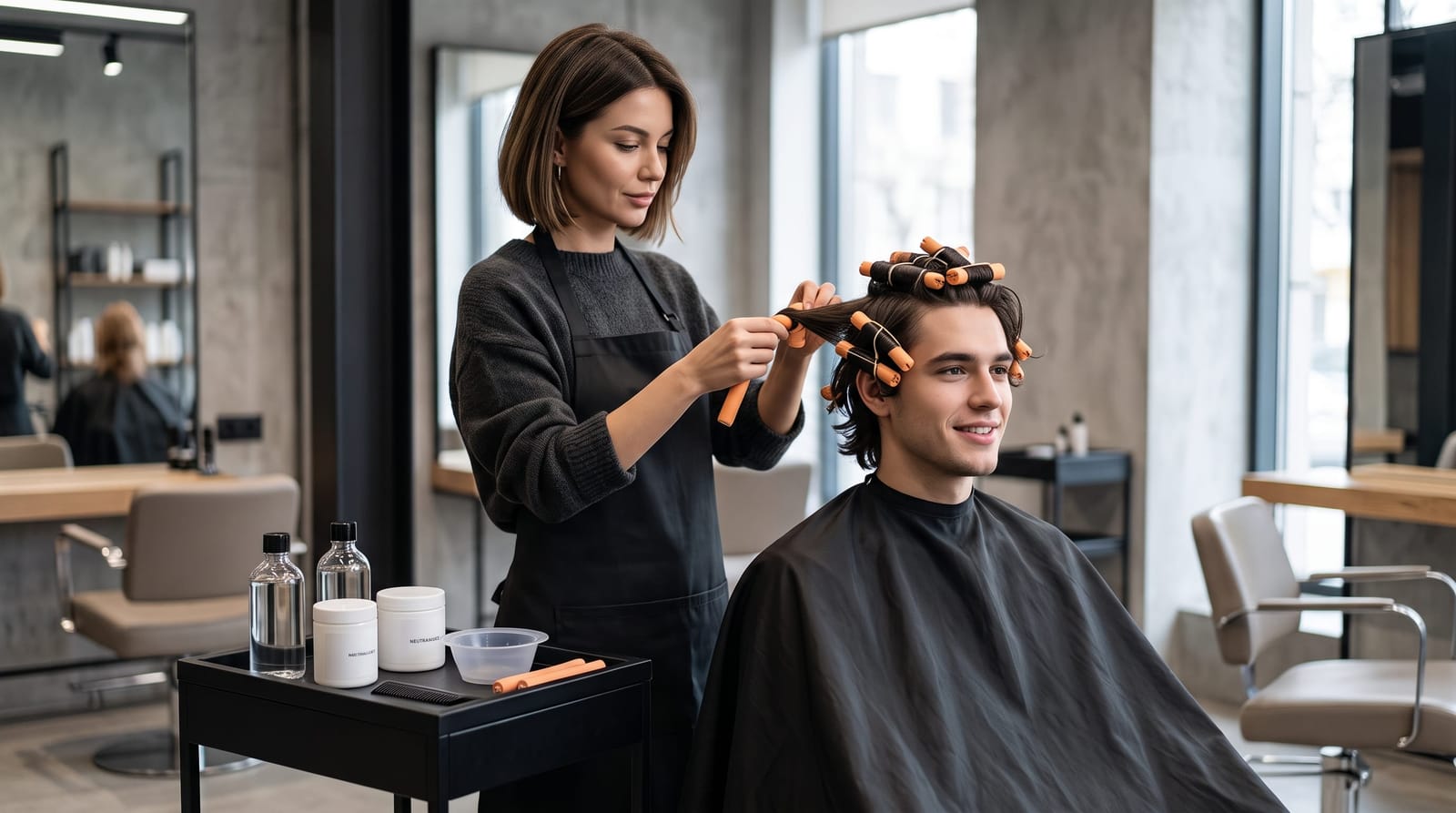 What Is a Modern Perm vs a Traditional Perm for Men?